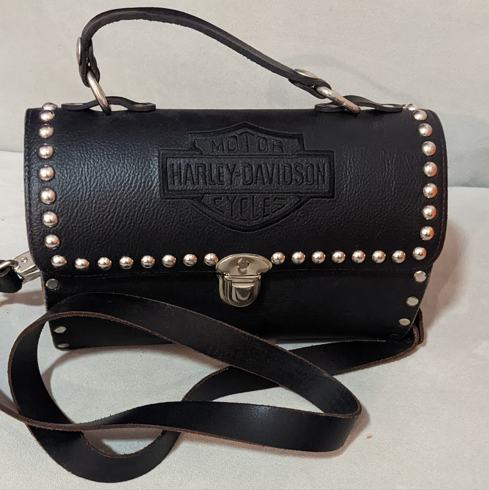 Harley Davidson leather bag